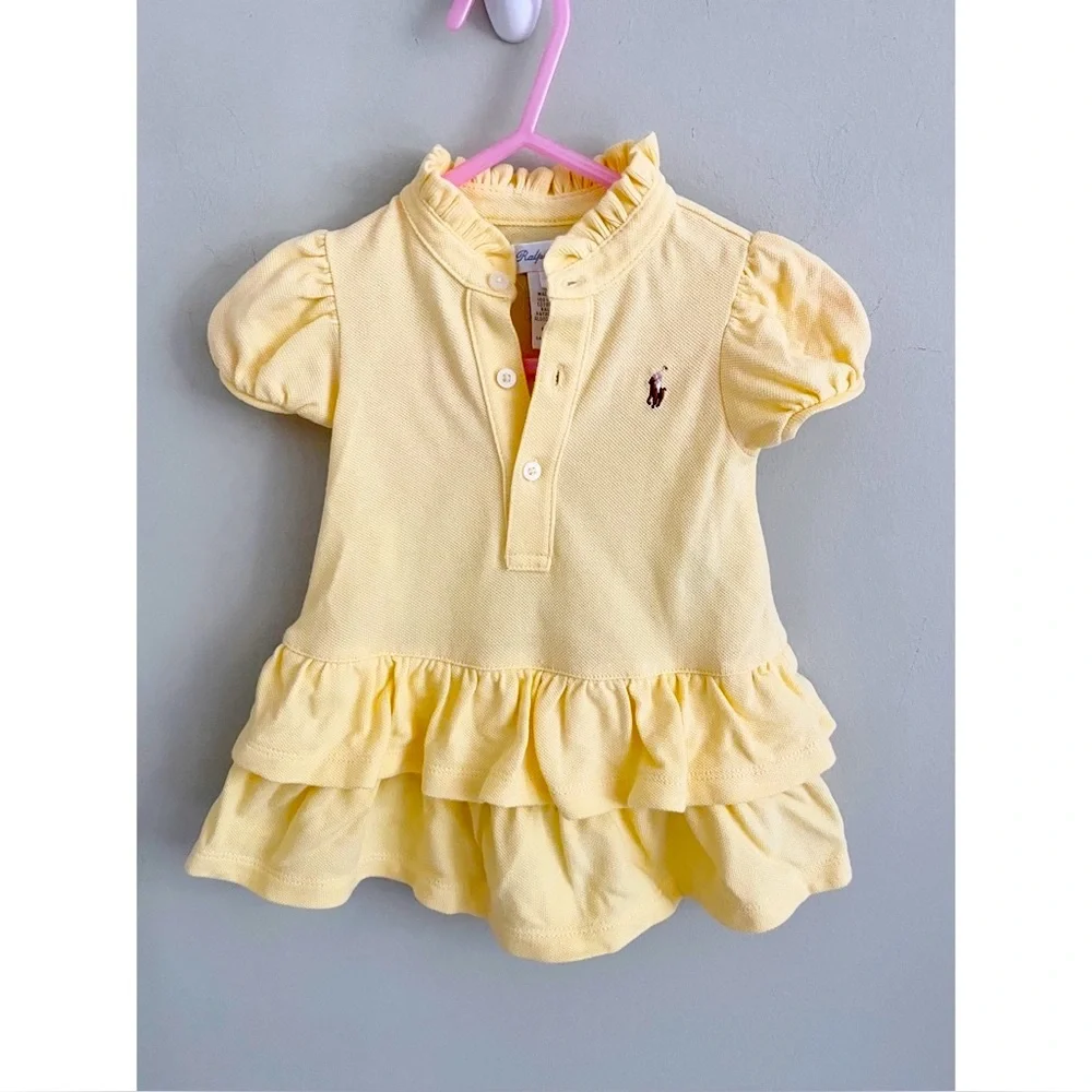 Ralph Lauren infant ruffle dress 3 months